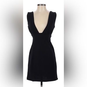 Black mini cocktail dress